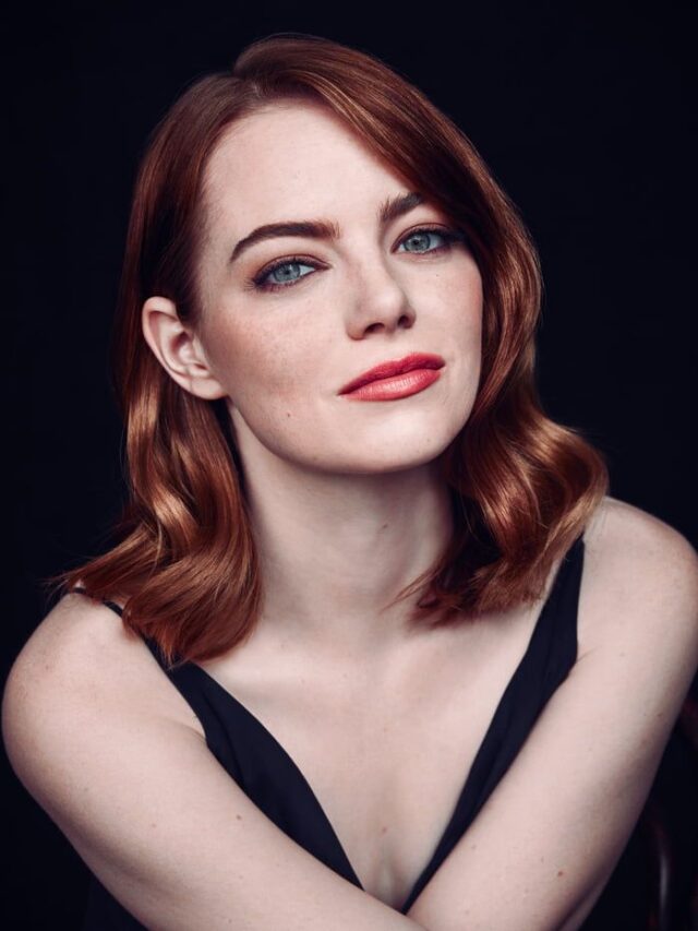 Emma Stone: Most beautiful Hollywood actress.